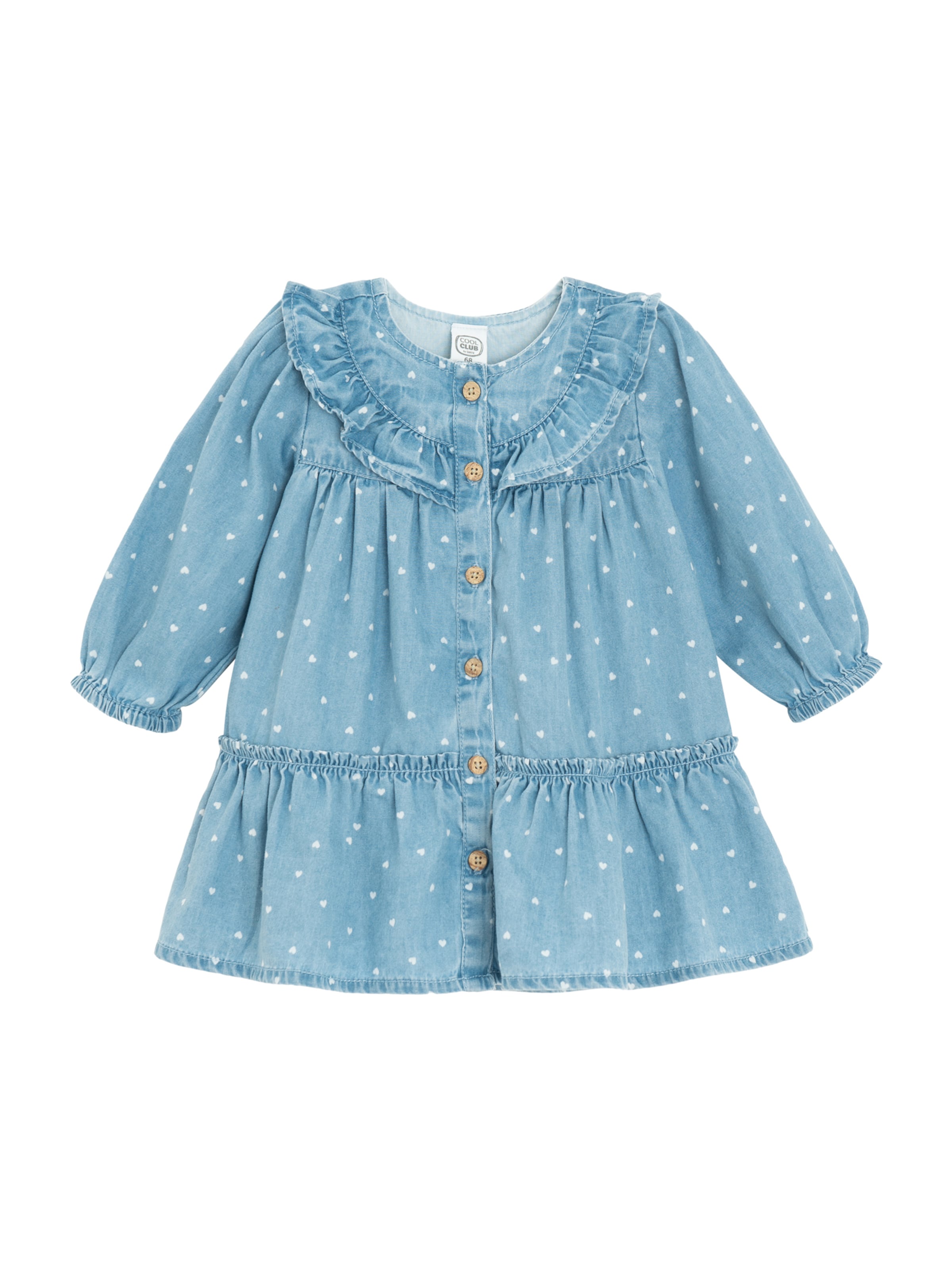 Cool Club Mekko värissä sininen: etupuoli