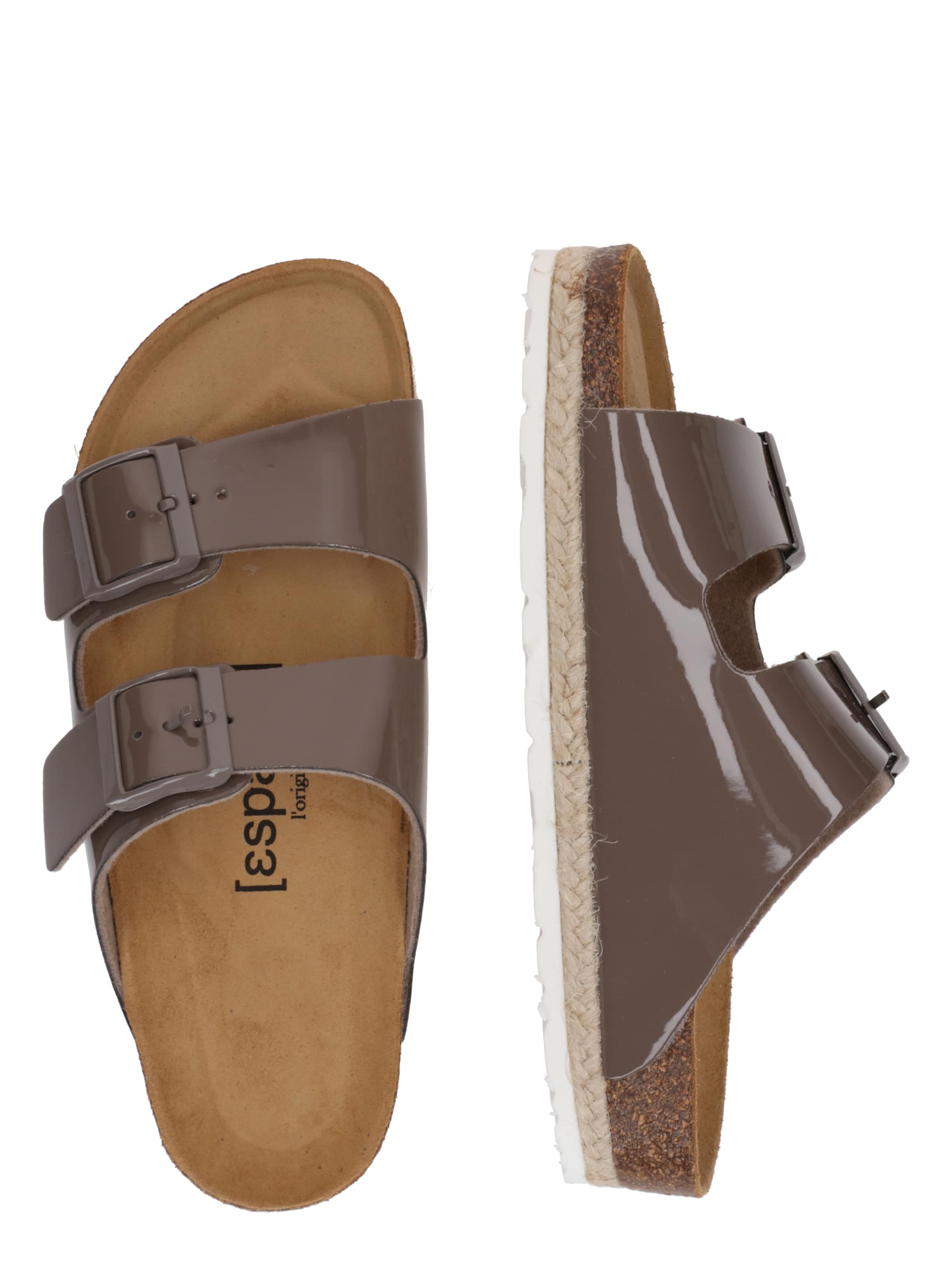 espadrij l´originale Pantolette 'Ami' in Grau