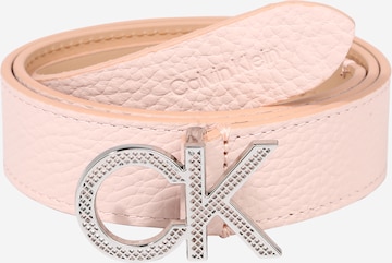 Calvin Klein Gürtel in Pink: predná strana