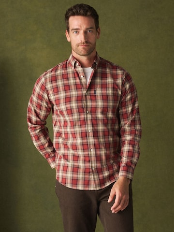 Next - Ajuste regular Camisa en rojo: frente