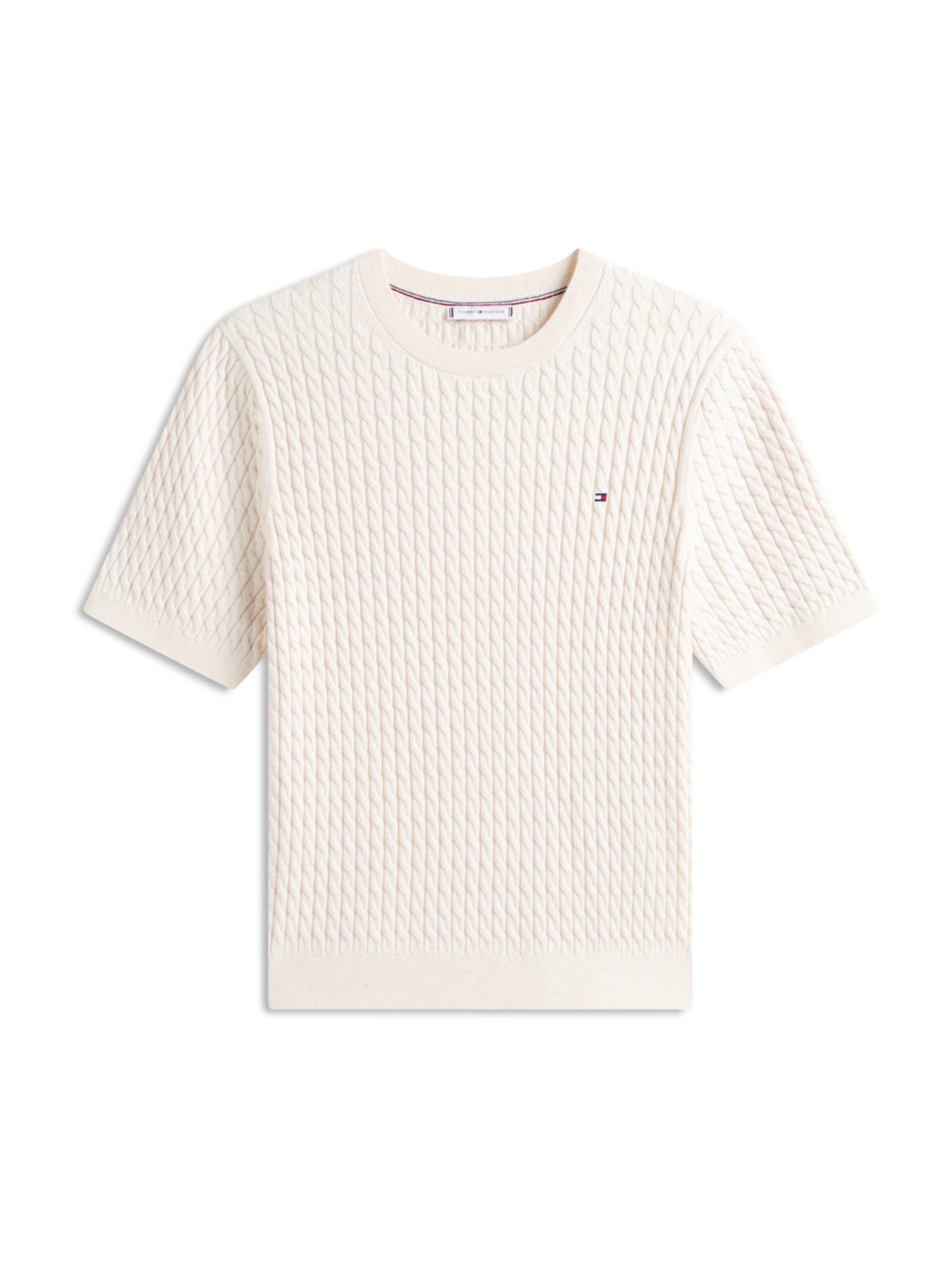 Tommy Hilfiger Curve Pulover | bež barva: sprednja stran