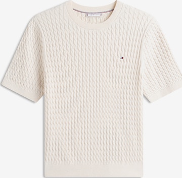 Tommy Hilfiger Curve Pulover | bež barva: sprednja stran