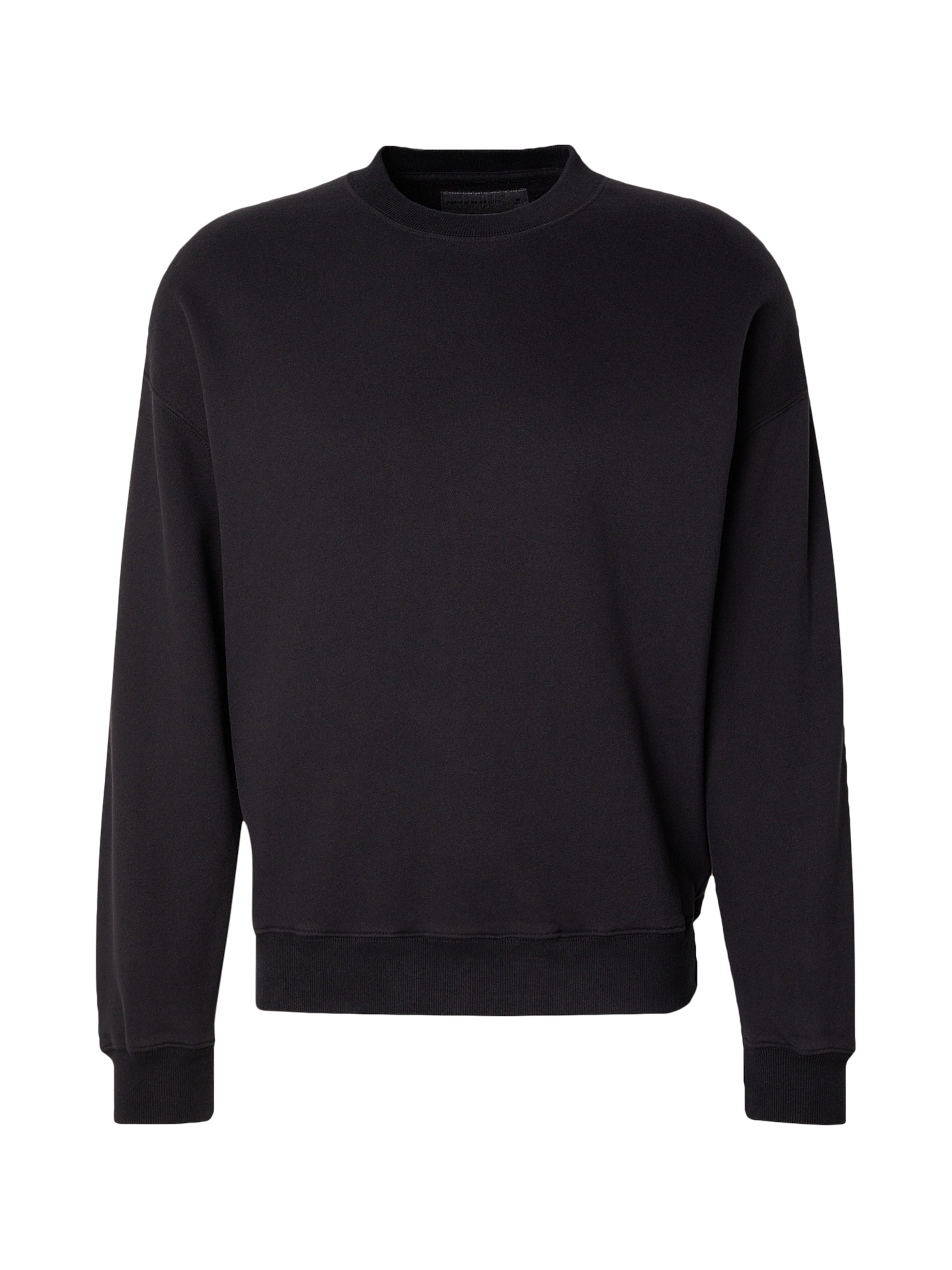 Abercrombie & Fitch Μπλούζα φούτερ 'ESSENTIAL' σε μαύρο: μπροστά