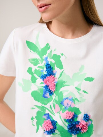 TAIFUN Shirt in Weiß