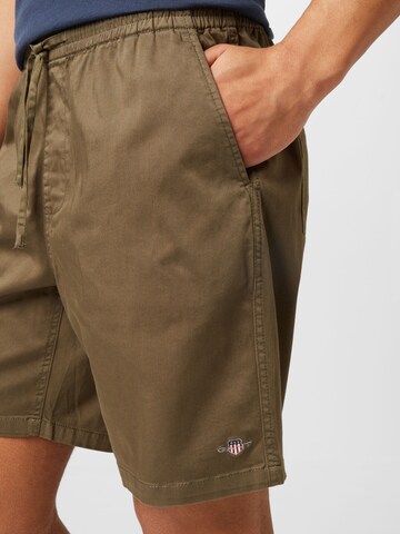 GANT Regular Shorts in Grün