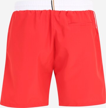 BOSS Kratke kopalne hlače 'Starfish' | rdeča barva