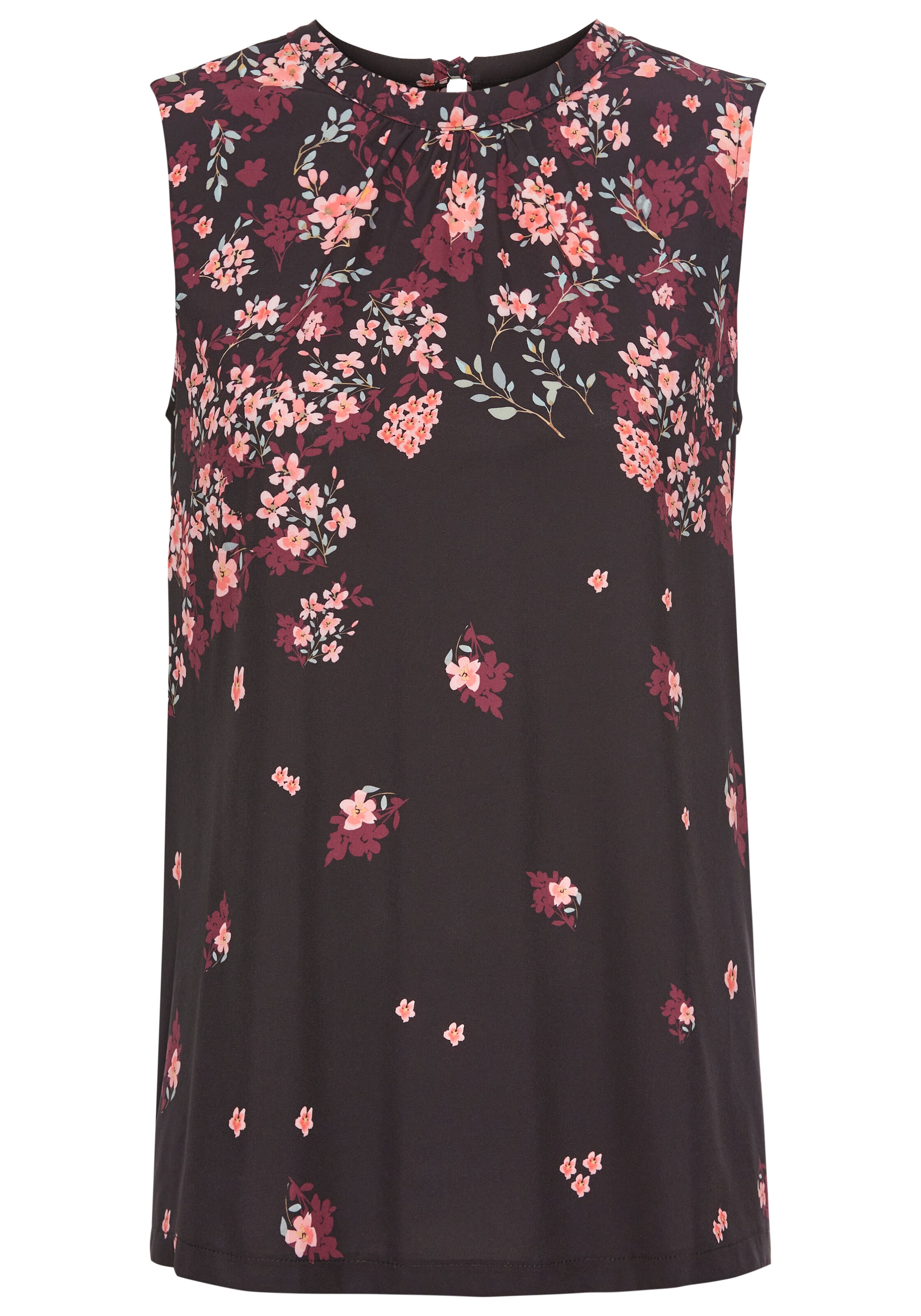 LAURA SCOTT Bluse in Schwarz: Vorderseite