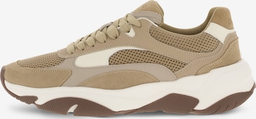 Boggi Milano Sneakers laag 'Storm' in Beige: voorkant