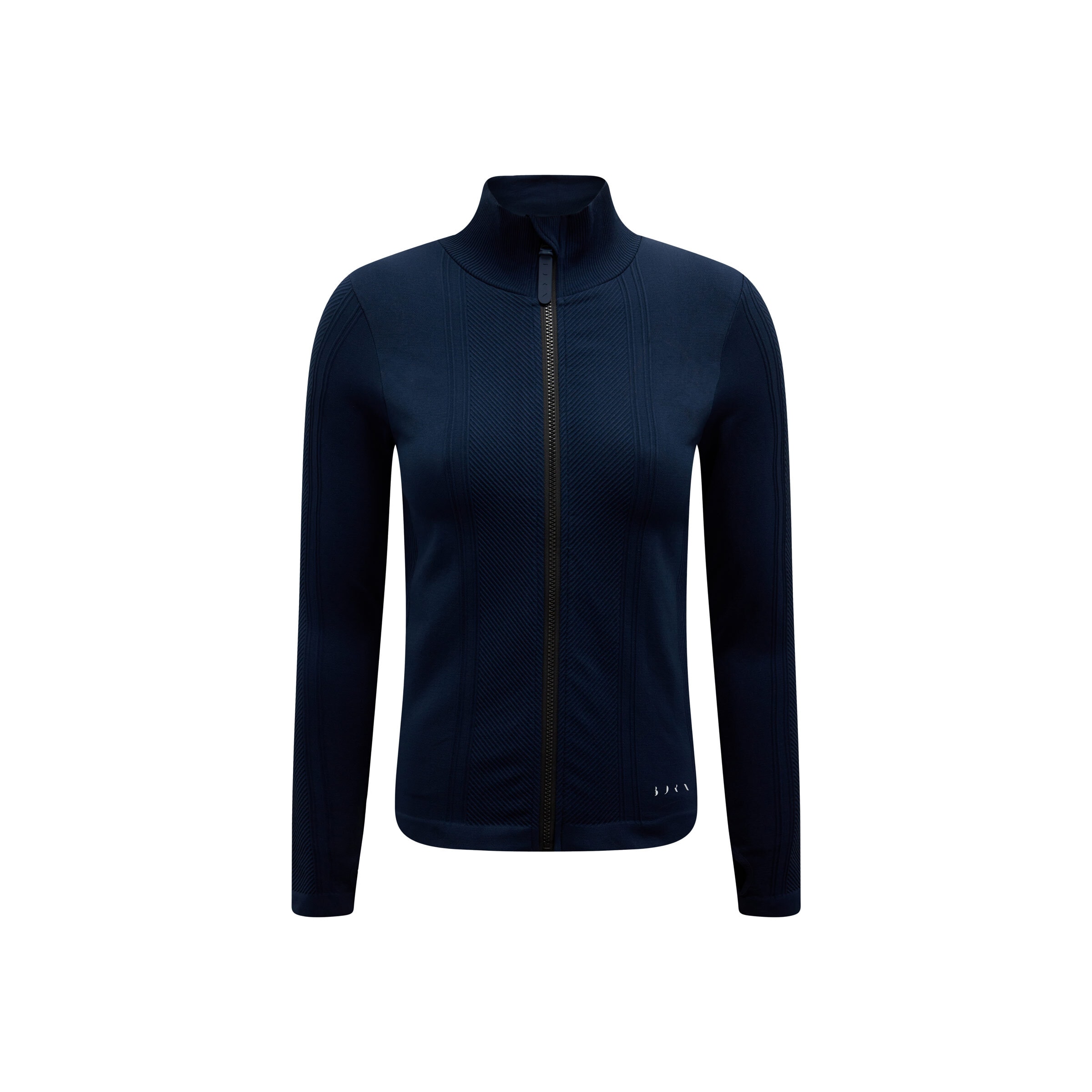 Born Living Yoga Skinny Tussenjas ' India ' in Blauw: voorkant