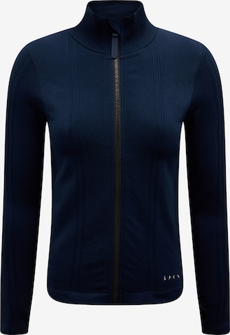 Skinny Veste mi-saison ' India ' Born Living Yoga en bleu : devant