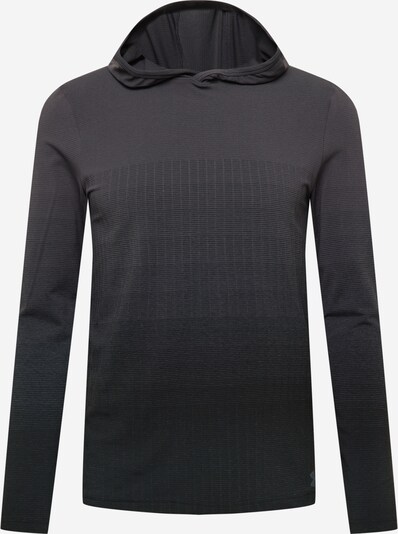 UNDER ARMOUR Functioneel shirt 'Seamless Lux' in de kleur Grijs / Zwart, Productweergave
