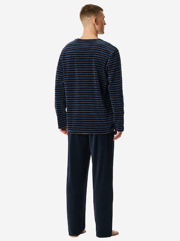 Pyjama long 'Comfort Nightwear' SCHIESSER en bleu