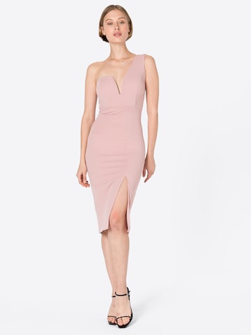WAL G. Εφαρμοστό φόρεμα 'GIGI' σε ροζ