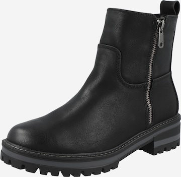 Dorothy Perkins Stiefelette in Schwarz: predná strana