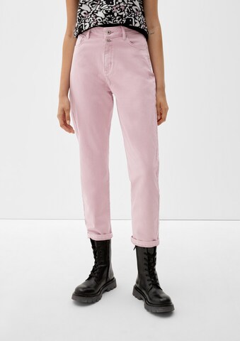 s.Oliver Slimfit Jeans in Pink: predná strana