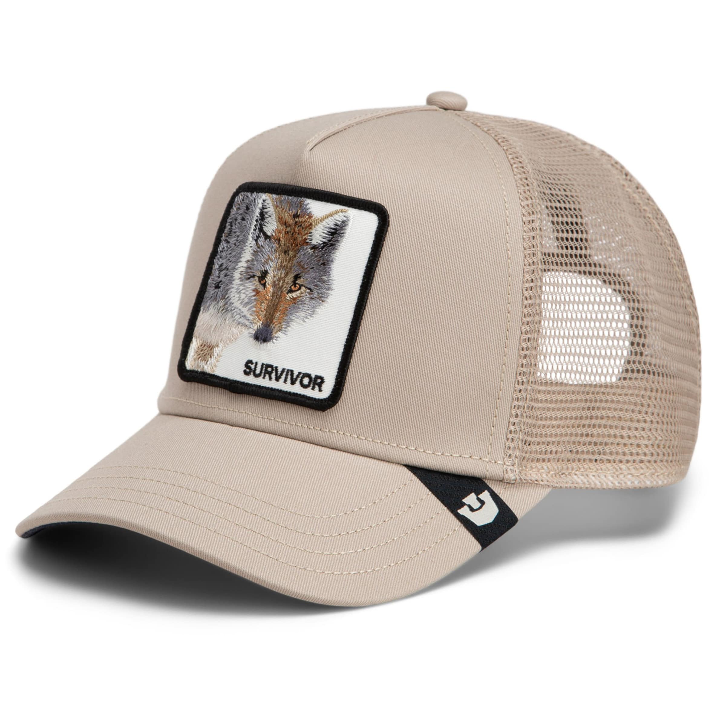 Cappello da baseball di GOORIN Bros. in beige: frontale