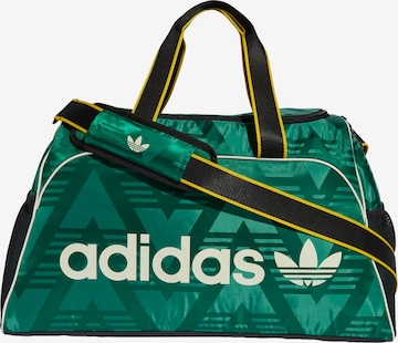 Sac de voyage 'LARGE FOOTBALL' ADIDAS ORIGINALS en vert : devant