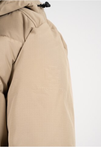 Giacca invernale 'The Swiss Yuppie' di Prohibited in beige