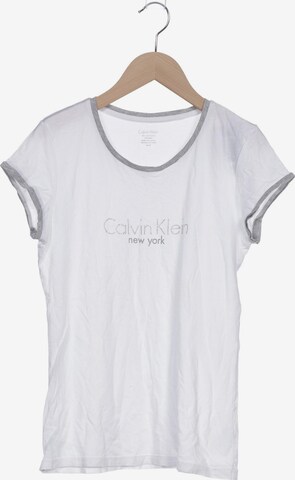 Calvin Klein T-Shirt M in Weiß: predná strana