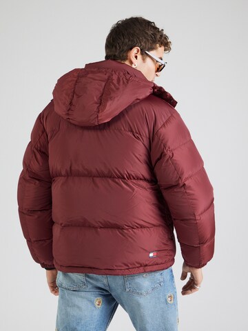 Tommy Jeans Winter jacket 'ALASKA' in Red