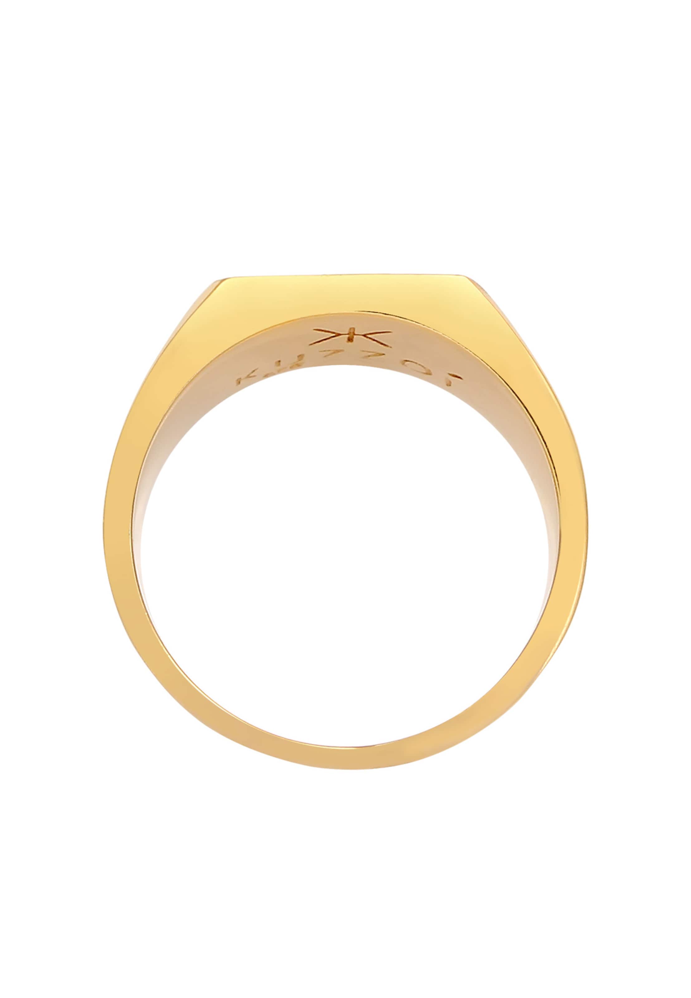 KUZZOI Ring 'Siegel' in Gold