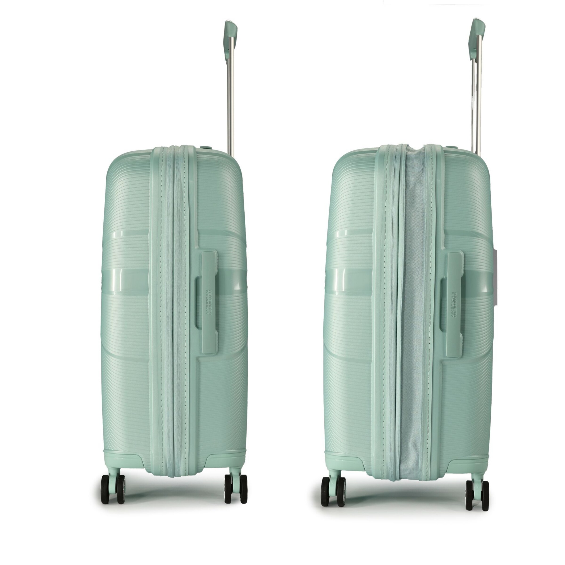 American Tourister Trolley 'Starvibe' in Groen