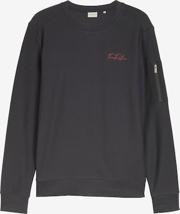 TOM TAILOR Sweatshirt in Grau: Vorderseite