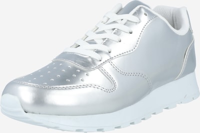 Nasty Gal Platform trainers in Silver, Item view