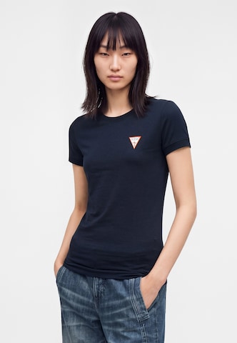 GUESS - Camiseta en azul