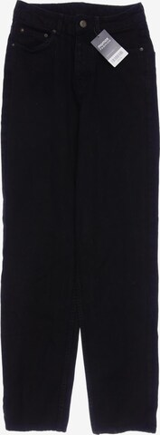 American Apparel Jeans in 25 in Black: front