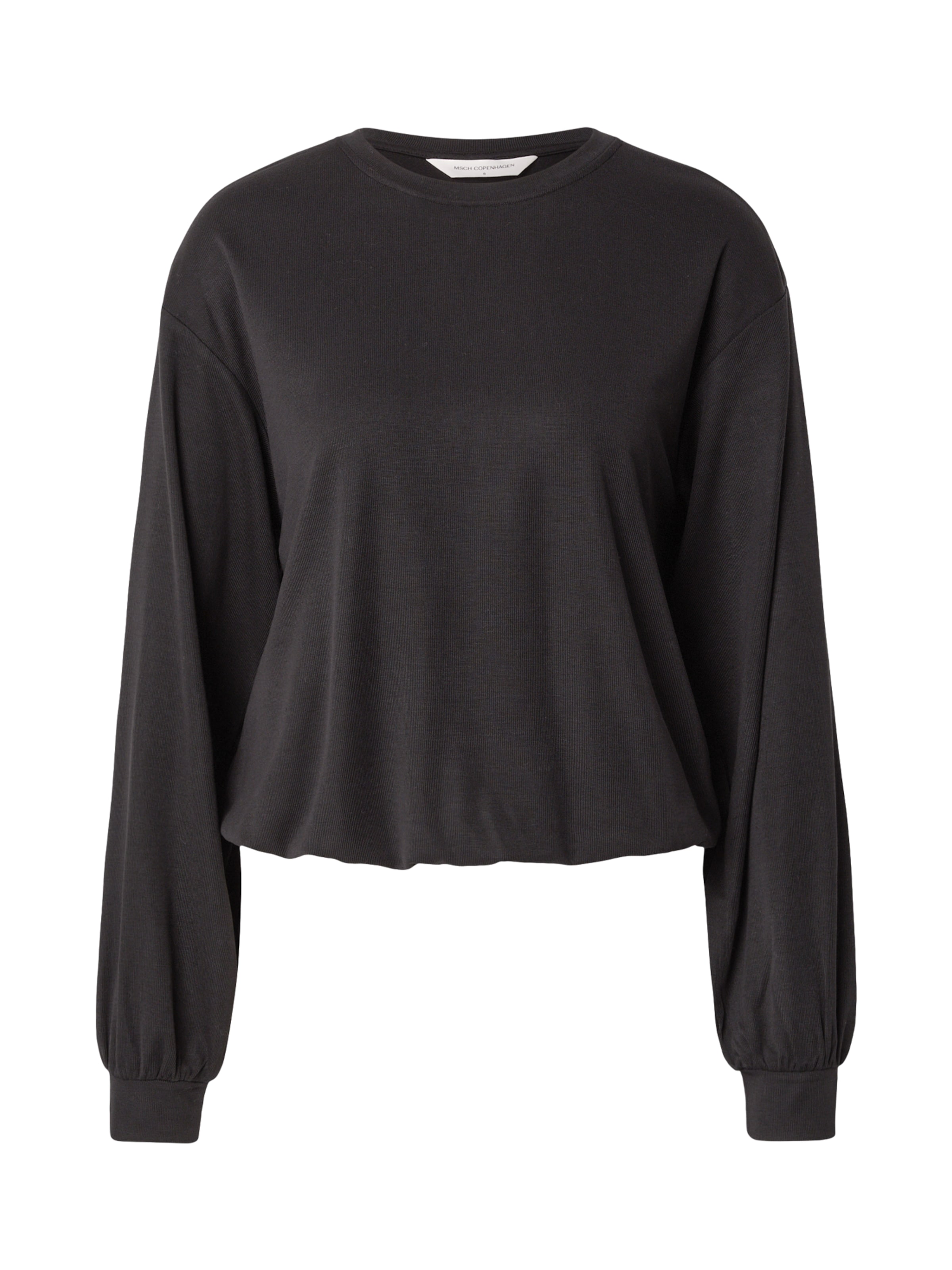 T-shirt 'Balina Belle' MSCH COPENHAGEN en noir : devant