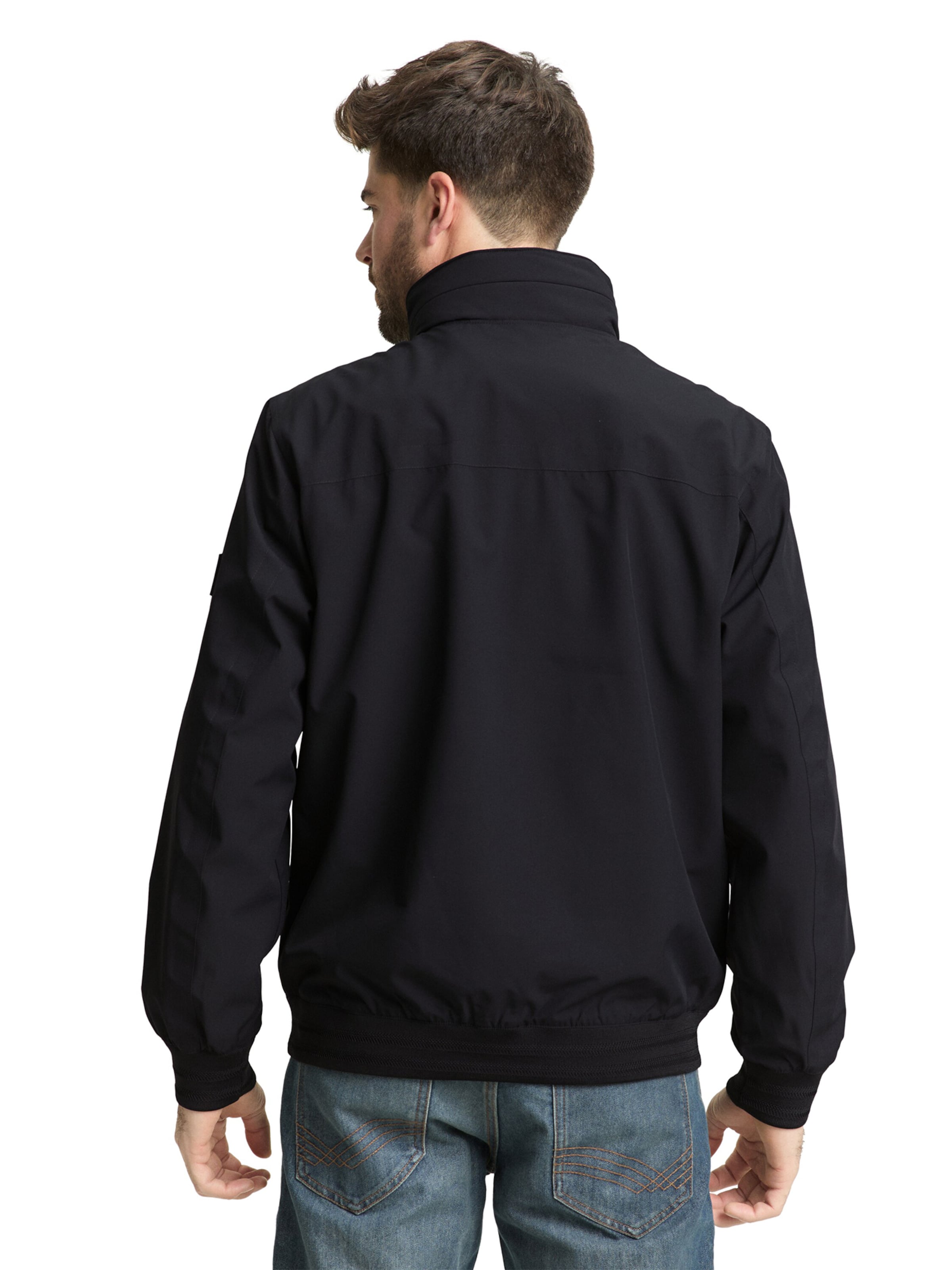 Geacă de primăvară-toamnă de la TOM TAILOR pe negru