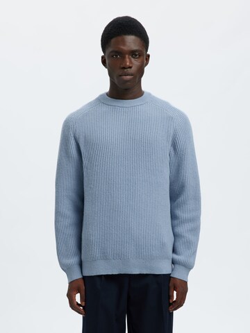 Pullover di SELECTED in blu: frontale