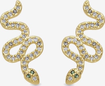 Boucles d'oreilles 'Norra' Luxenter en or : devant