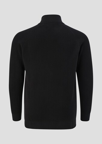 s.Oliver Men Big Sizes Pullover in Schwarz