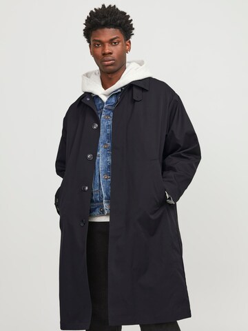 JACK & JONES Between-seasons coat 'Santorini' in Black: front