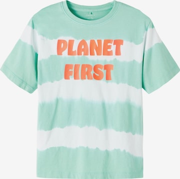 NAME IT Shirt 'Dorno' in Green: front