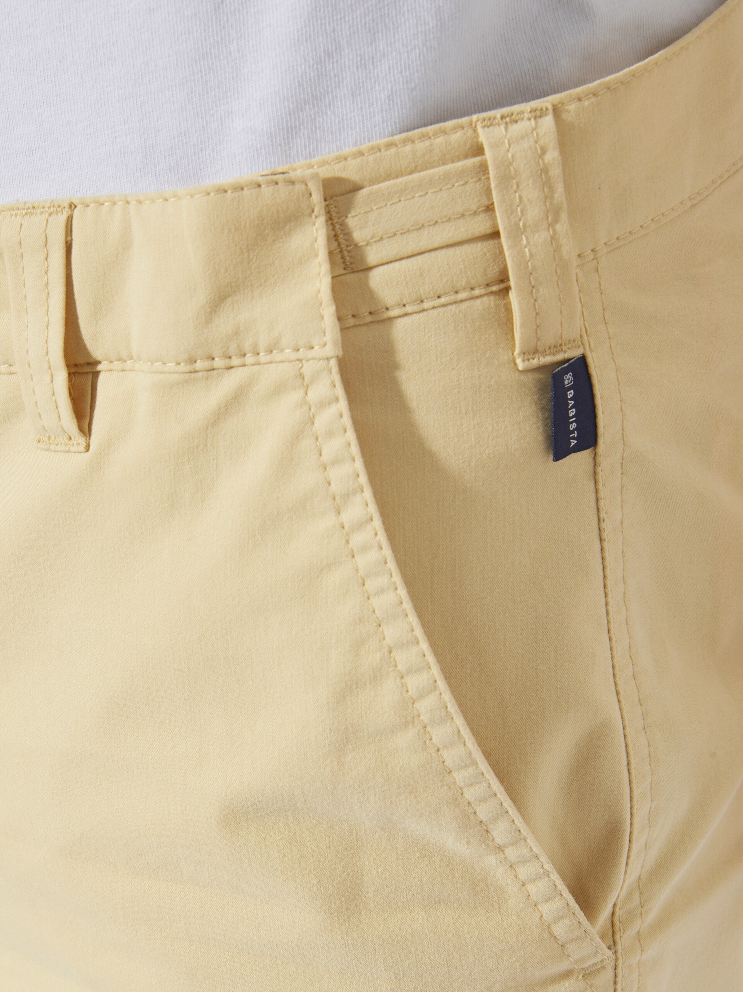 BABISTA Regular Bermuda ' Lanfranco ' in Gelb