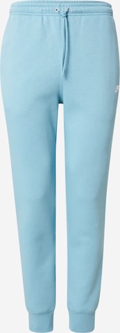 Pantaloni 'CLUB' de la Nike Sportswear pe albastru: față