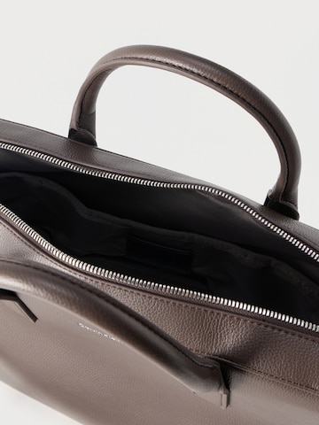 Geantă laptop de la Calvin Klein pe maro