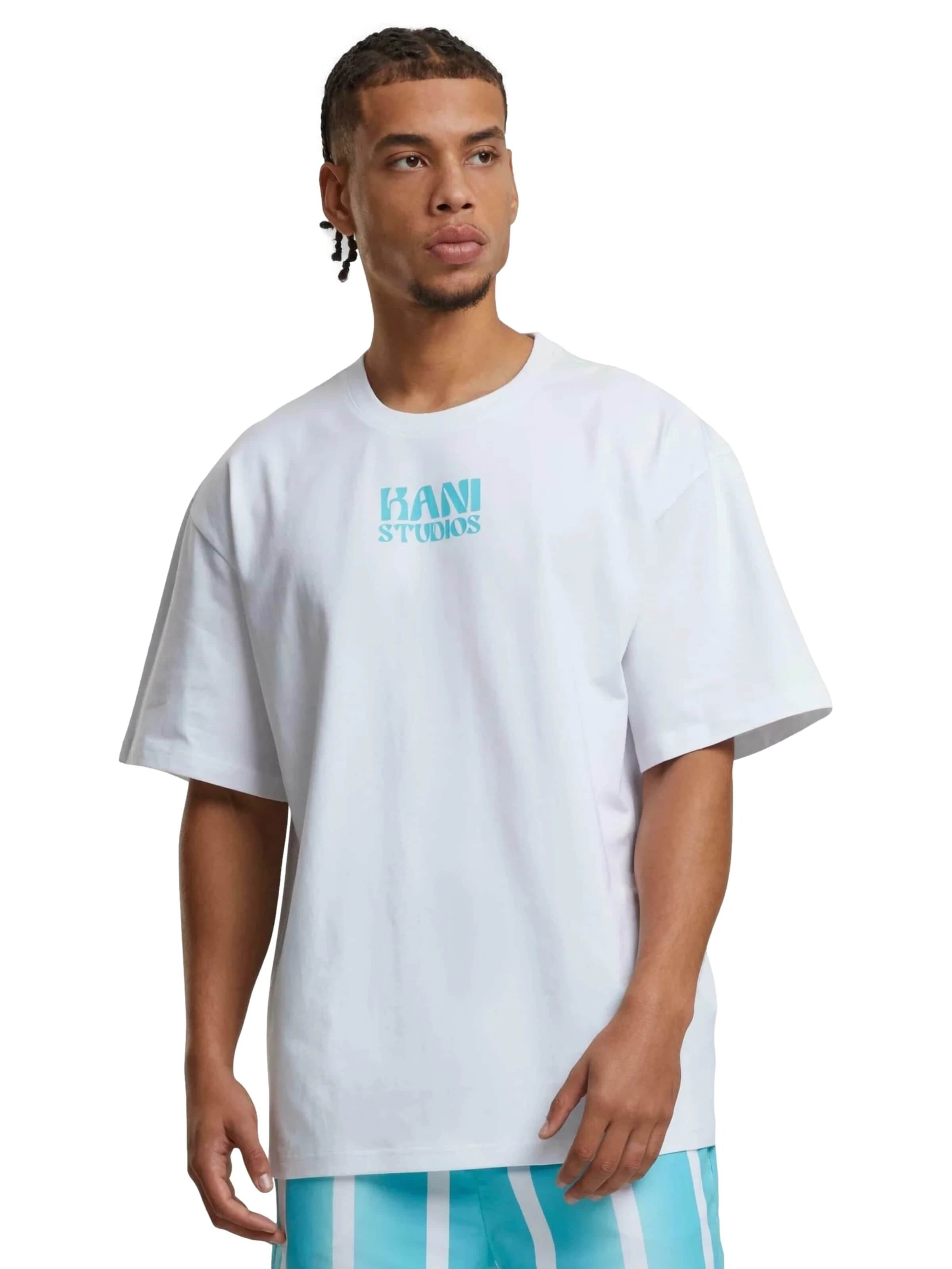 Karl Kani - Camiseta en blanco: frente