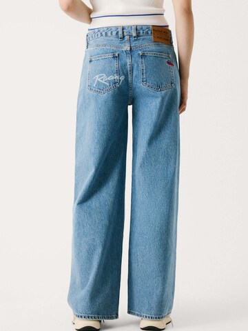 Wide leg Jeans di Red Bull Racing x Pepe Jeans in blu