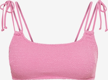 LSCN by LASCANABustier Bikini gornji dio - roza boja: prednji dio