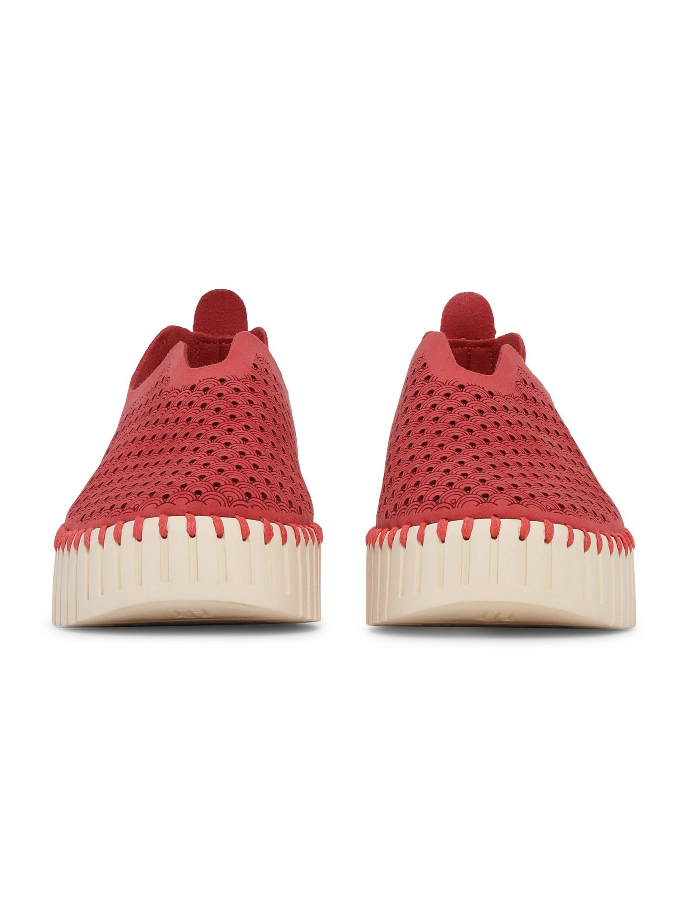 ILSE JACOBSEN Slip On 'Tulip' i rød