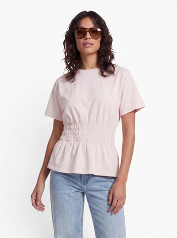 Tricou 'OBJSuna' de la OBJECT pe roz: față