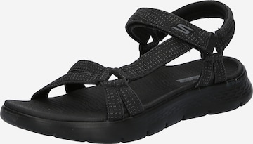 SKECHERS - Sandália 'Go Walk Flex - Sublime - X' em preto: frente