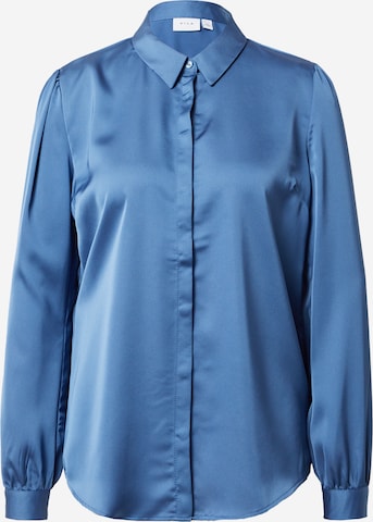 VILA Blouse in Blue: front