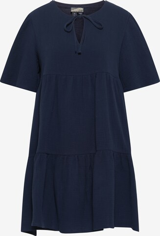 DreiMaster Vintage Dress in Blue: front