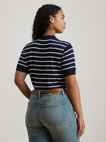 Lauren Ralph Lauren Plus Πουλόβερ 'Natrissa' σε μπλε