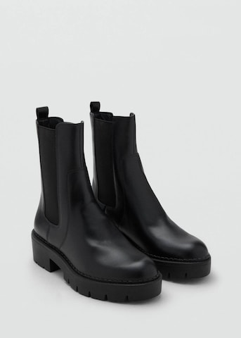 MANGO TEEN Chelsea Boots 'Calistat' in Black